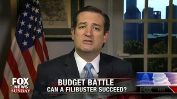 Ted Cruz – Fox News Sunday – Filibuster to Defund Obamacare?